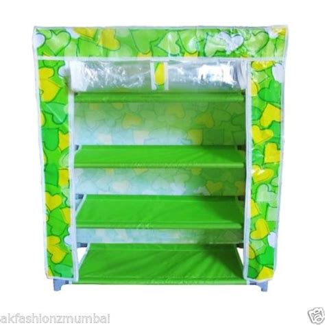 Buy Unique Cartz FOLDING SHOE RACK 4 LAYER Shoe organiser multipurpose ...