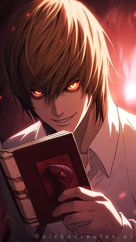 Light Yagami Mobile Wallpaper
