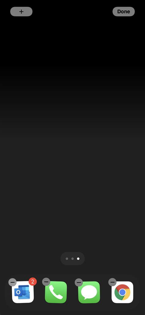 Black Wallpaper To Hide Dock at Charles Betz blog