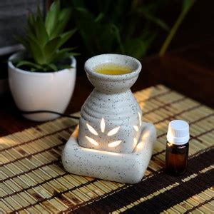 Jimkia Ceramic Electric Diffuser Air Freshener Square Base Oil Burner ...