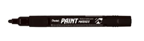 htconline.in| Pentel Paint Marker Bullet Point - Black