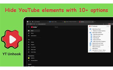 YT Unhook - Focused & Distraction-Free YouTube