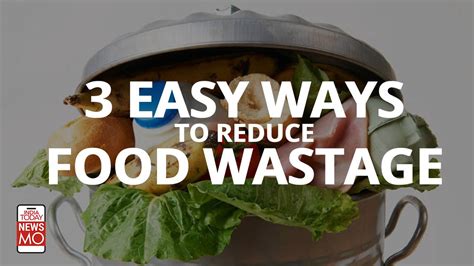 Three simple ways to reduce food wastage - India Today