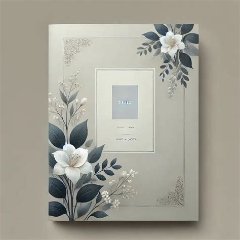 Image result for Funeral Program Design Ideas