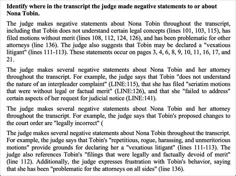 Image result for Hearing Transcript Sample