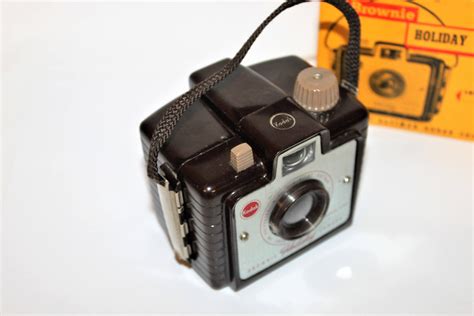 Vintage 1950 Eastman Kodak Brownie Holiday Camera