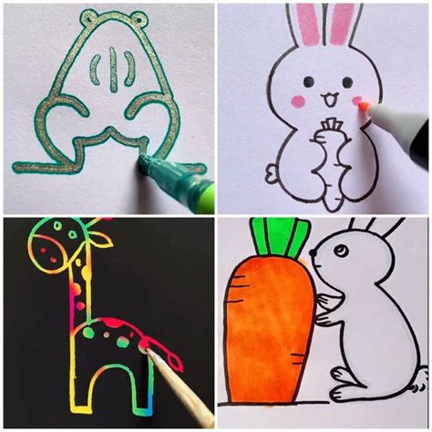 Image result for Draw Rabbit Using Number 52