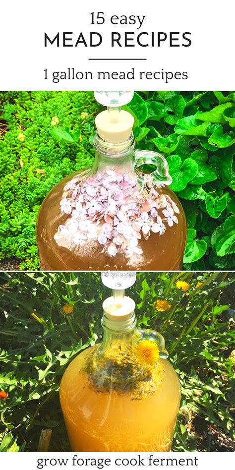 15 Easy Mead Recipes for Beginners | Mead recipe, Fermentation recipes ...