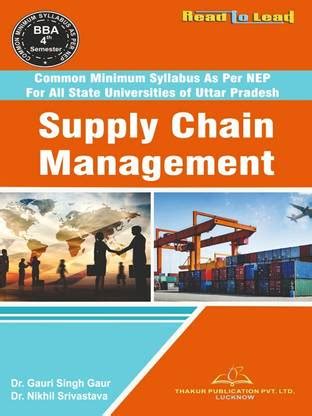 Supply Chain Management , U.P 2023 BBA 4 th Semester book by Thakur ...