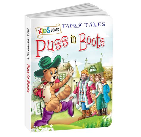 Puss in Boots | Kids Board Fairy Tales | Book for Kids - Sawan Books