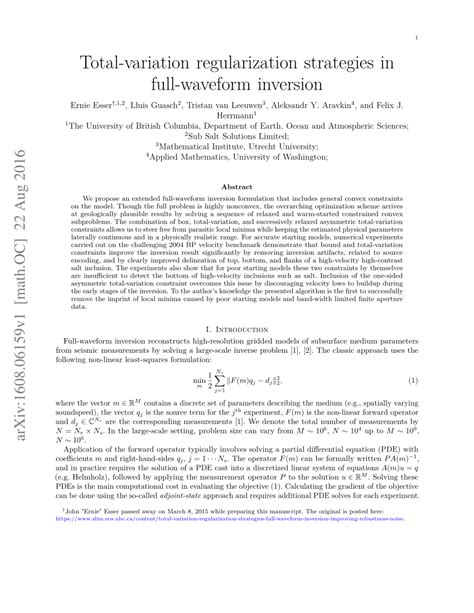 Image result for Total Variation Regularization