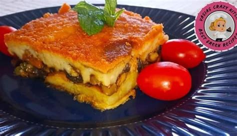 Μουσακας Νηστισιμος Με Μανιταρια & Νηστισιμη Μπεσαμελ Ονειρο.! - Vasias ...