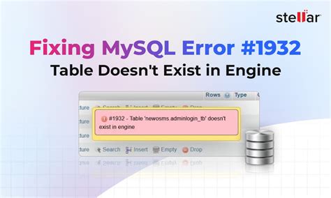 Image result for How to Remove Error 1932 On MySQL Server