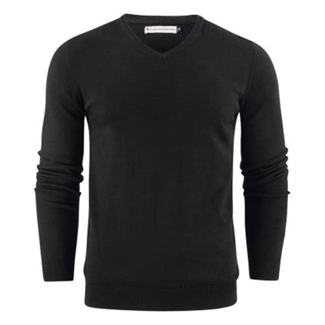 Ashland Men's V-Neck Sweater - Black