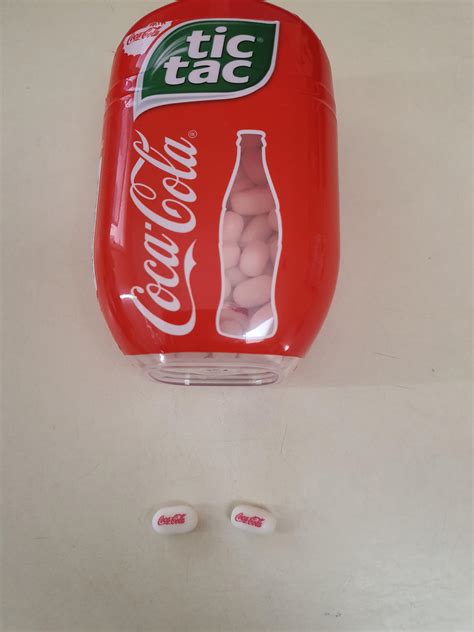 These tic tacs have miniature coca cola logos : r/mildlyinteresting