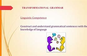 Image result for 文法 Transformational Grammar