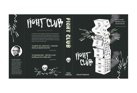 Fight Club Book Cover Redesign on Behance