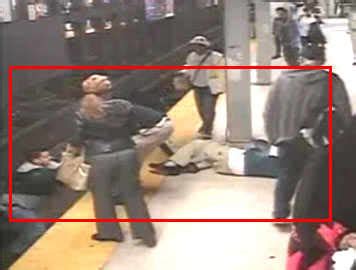 Man falls on subway tracks and pulled to safety