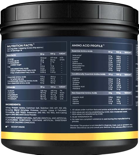 Buy NUTRABAY GOLD 100% WHEY PROTEIN ISOLATE, STRAWBERRY MILKSHAKE ...