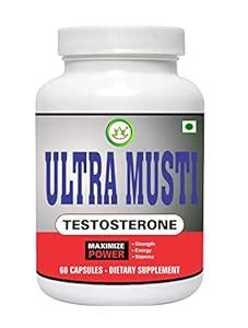 Buy PROPKAR AYURVEDA Ultra Masti Testosterone 60 Veg Capsule Pack of 1 ...