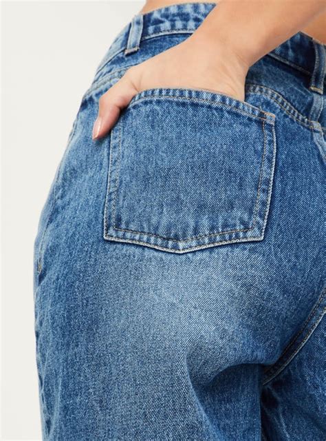 Buy Women Mom Fit Washed Jeans Online at just Rs. 1299.0 ...