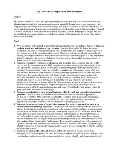 Image result for Needs Statement Example