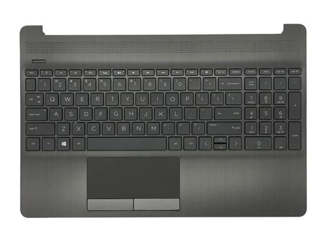 Replacement Upper Case Palmrest Touchpad Top Cover Backlight Keyboard ...