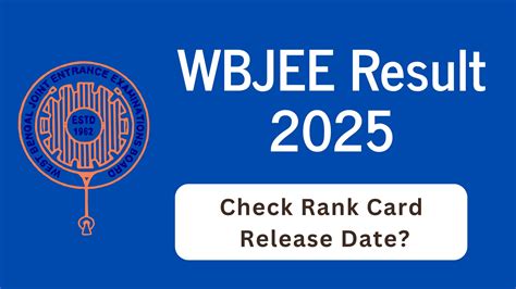 WBJEE Result 2025 Released @wbjeeb.nic.in: Get Rank Card & Score Here