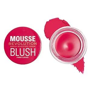 Buy Makeup Revolution- Mousse Blusher- Juicy Fuchsia Pink |soft-focus ...
