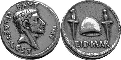 Buy Golden Artifacts Brutus, Famous Roman Coin Assassination of Julius ...