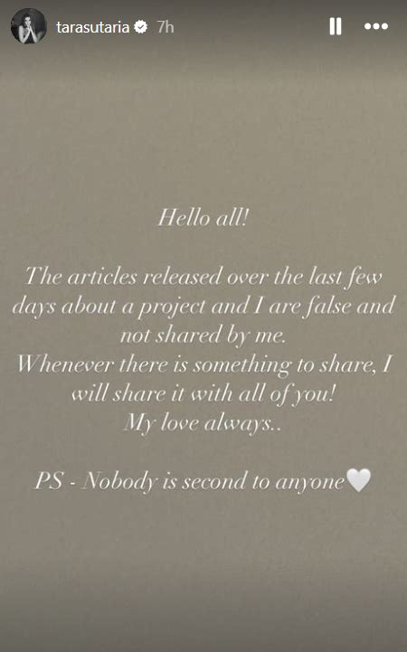 Tara Sutaria Dismisses Rumour Of Joining Yash In Toxic | Times Now