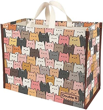 DOUBLE R BAGS Canvas Reinforced Cotton Handles with Multipurpose ...