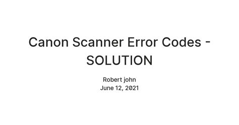 Image result for Scanner Error Code 5 156 69