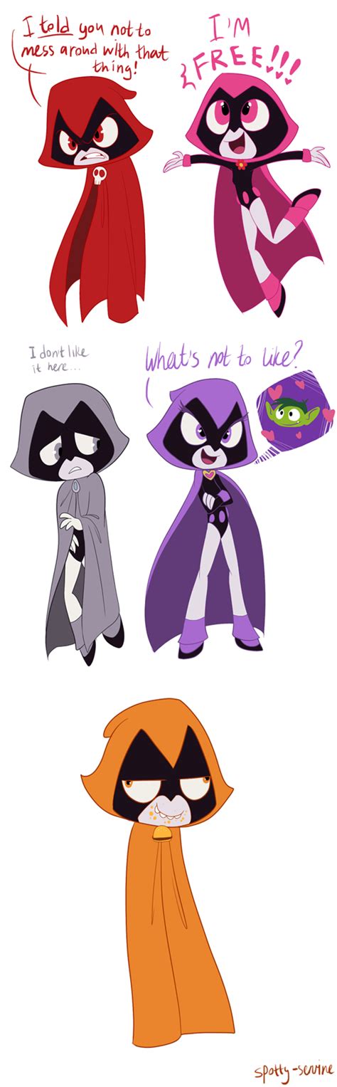 Colors of Raven | Raven teen titans, Teen titans fanart, Original teen ...