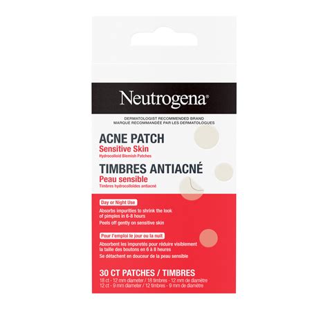 Sensitive Skin Acne Blemish Patches, 30 CT | NEUTROGENA®