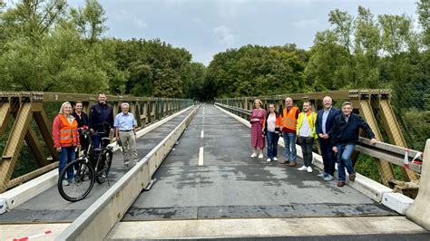 Hervester Brücke für den Verkehr freigegeben