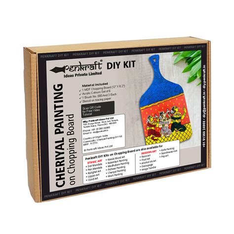 Penkraft | Image Transfer on Chopping Board DIY Kit | Order Now