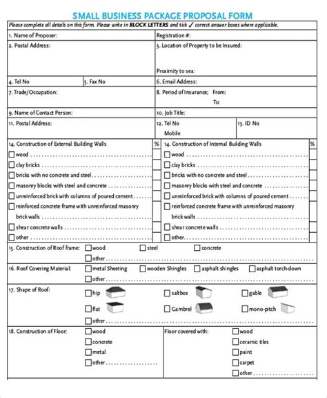 Business Proposal Examples PDF 的图像结果