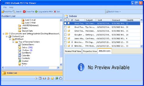 Image result for PST File Explorer