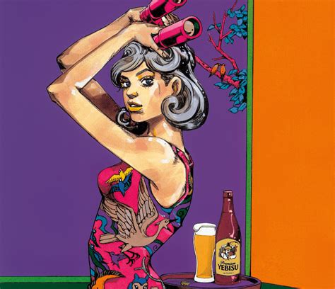 Hirohiko Araki's Second Collaboration with Yebisu Beer