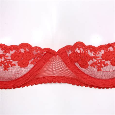 Women Sexy Half Cup Bras Open Nipple Lingerie Bralette Lace Underwired Bra Tops | eBay