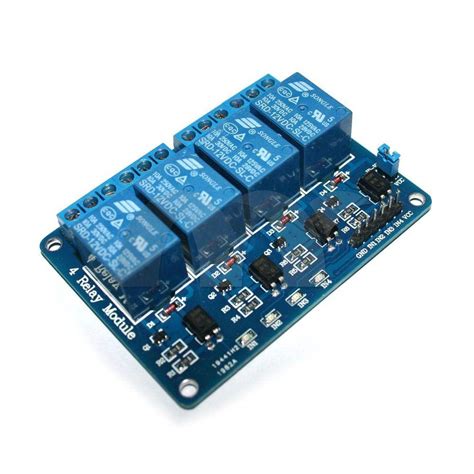 Low Level Triggered 4 Channel 12v 4 Way Relay Module | Desertcart INDIA