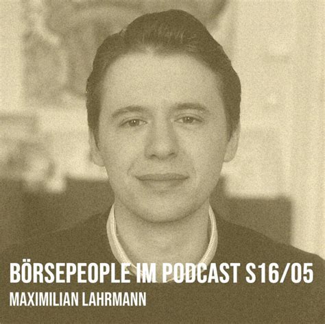 Börsepeople im Podcast S16/05: Maximilian Lahrmann | boerse-social.com