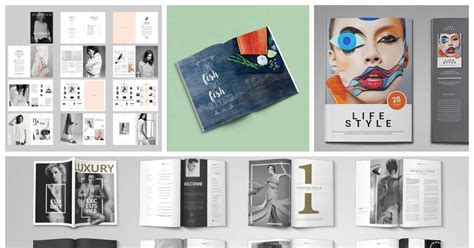 Image result for InDesign Magazine Template