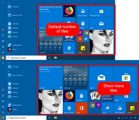 Image result for Start Menu Tiles
