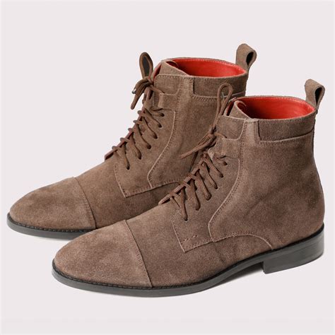 Brunello Suede Boots - Brown