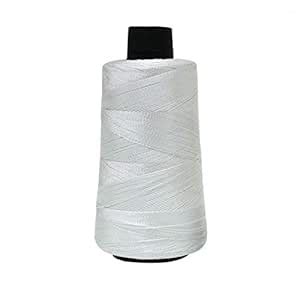Embroiderymaterial 2 Ply White Art Silk Embroidery Thread, Sewing ...