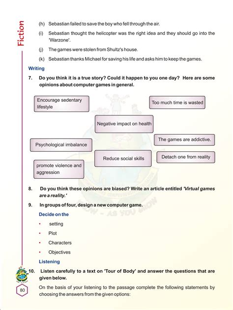 Virtually True - NCERT Book of Class 10 Interact In English Literature ...