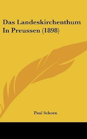 Amazon.in: Buy Das Landeskirchenthum in Preussen (1898) Book Online at ...