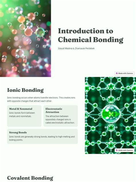 Image result for Chemical Bonding Explained
